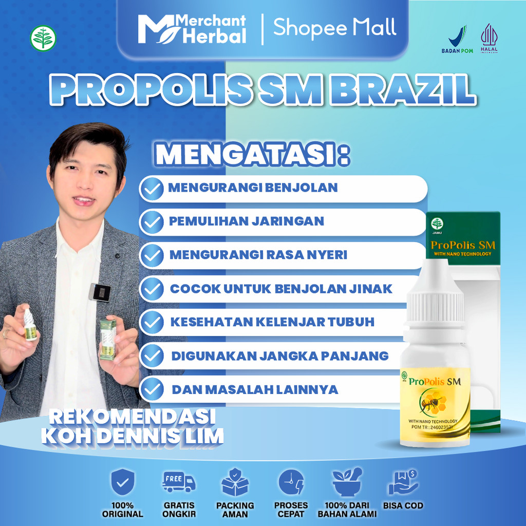 BENJOLAN PAYUDARA ABSES & BISUL – Propolis SM