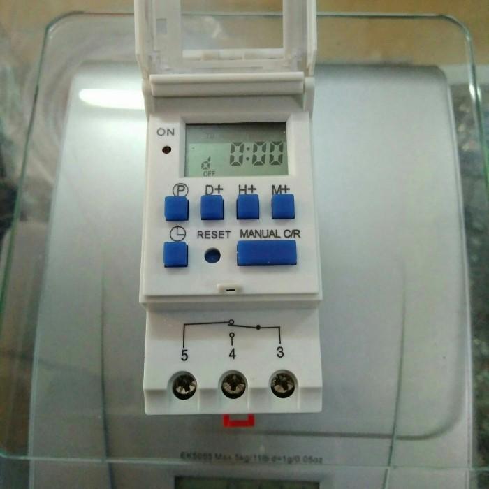 timer digital din rail programmable time switch