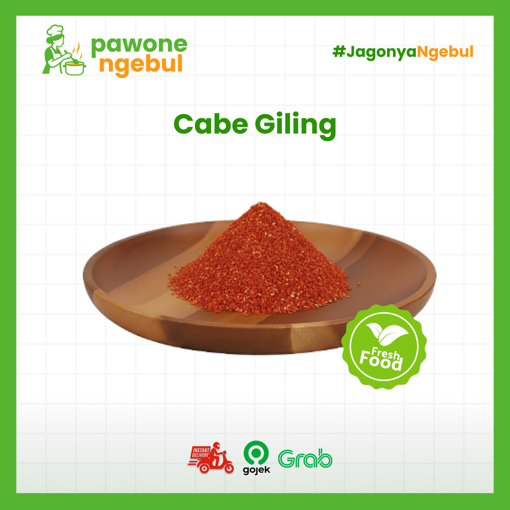 Cabe giling - Pawone Ngebul