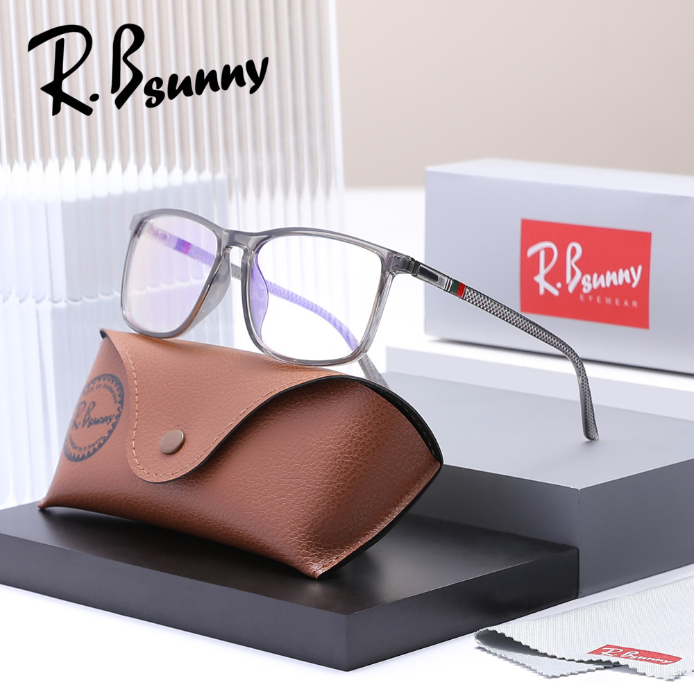 Rectangle Blue Light Blocking Computer Glasses Frame No Degree Anti-Blue Ray Eyewear Blocking