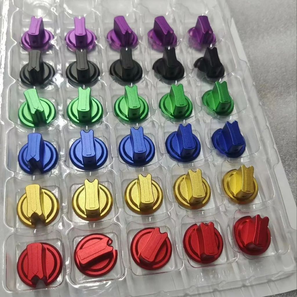 Sim Aluinum Knobs Sim Wheel Knobs Switch Button With 6.1Mm Holes