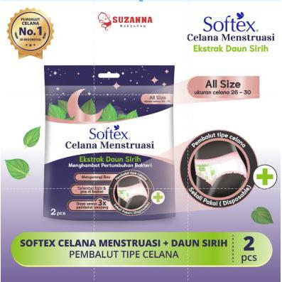 Softex Celana Menstruasi Daun Sirih 2pcs