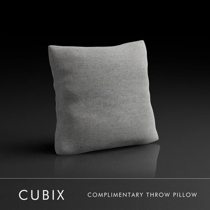 CUBIX SERIES - Throw Pillow (B)