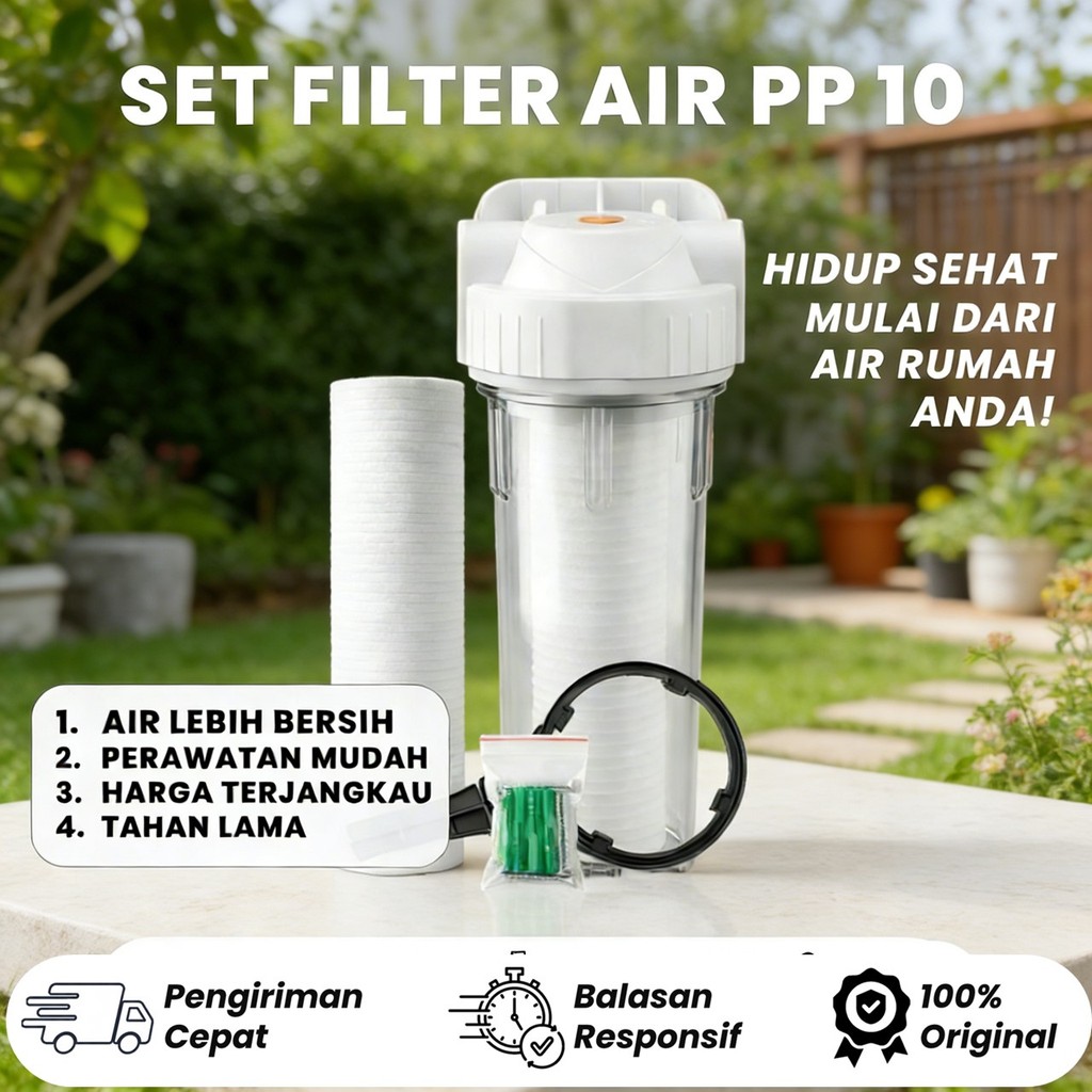 HOUSING FILTER AIR 10" + Filter PPF 5 Micron- PPF