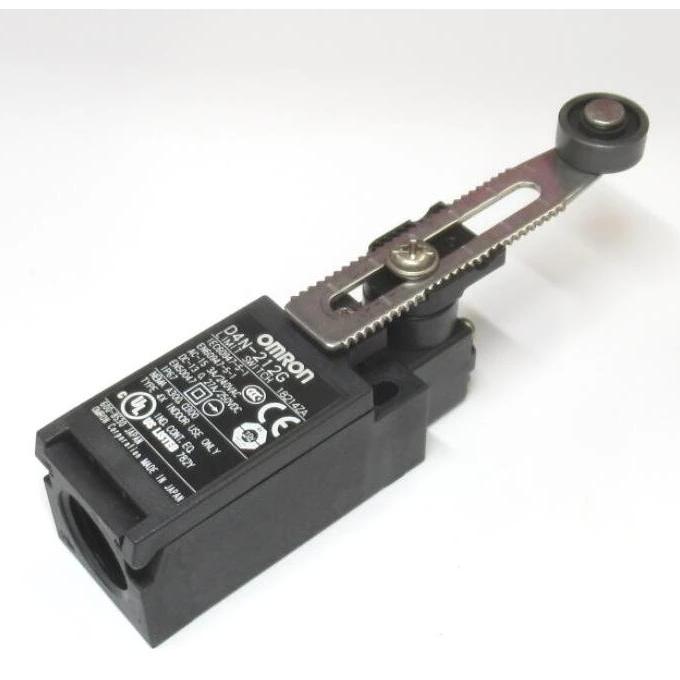Limit Switch Omron D4N D4N-212G: Adjustable roller lever, Snap action