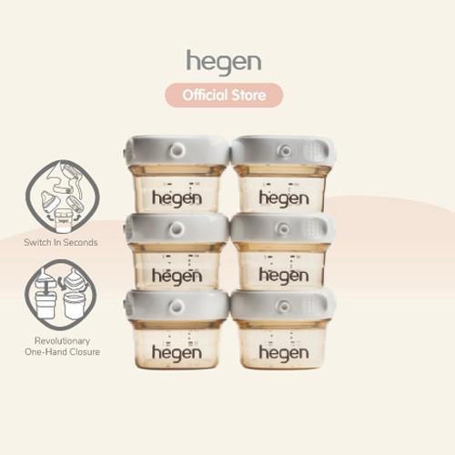 Hegen PCTO 60ml/2oz Breast Milk Storage PPSU (6-Pack)