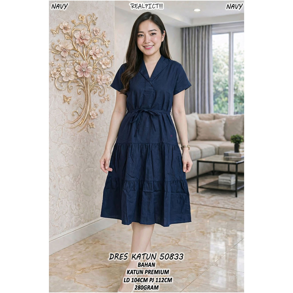 DRES KATUN 50833 (READY STOK)