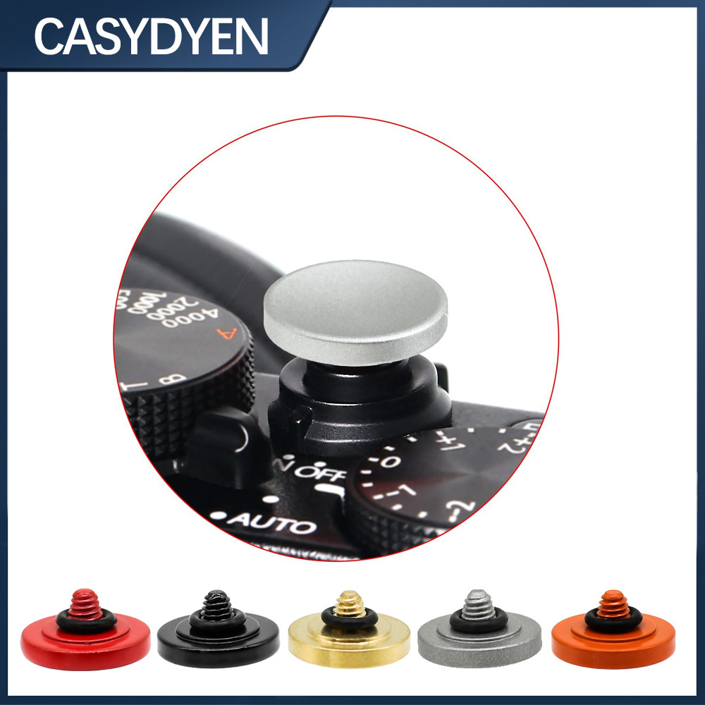 Durable Triggers Metal Soft Shutter Release Button For Micro-Slr Ca Taper Tooth Shutter Button