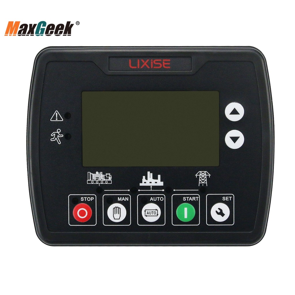 Terbaik Maxgeek LXC3120 Diesel Generator Controller Genset Controller Automatic Start Stop Generator Control Panel