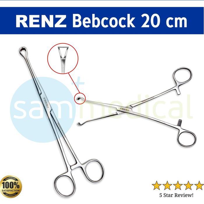 RENZ BEBCOCK FORCEPS / KLEM BEBCOCK 20 CM