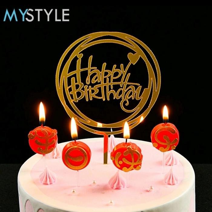 cake topper happy birthday