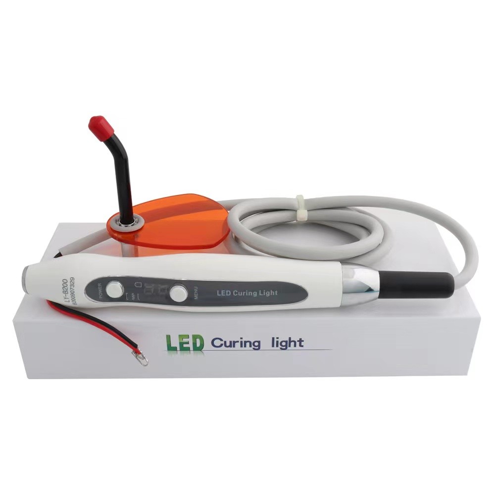 Wired Type Teeth Light Cure Machine Metal Shell Full Ramping Pulse