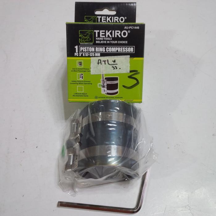 Piston Ring Compressor / Treker Piston / Penjepit Piston 3" Tekiro