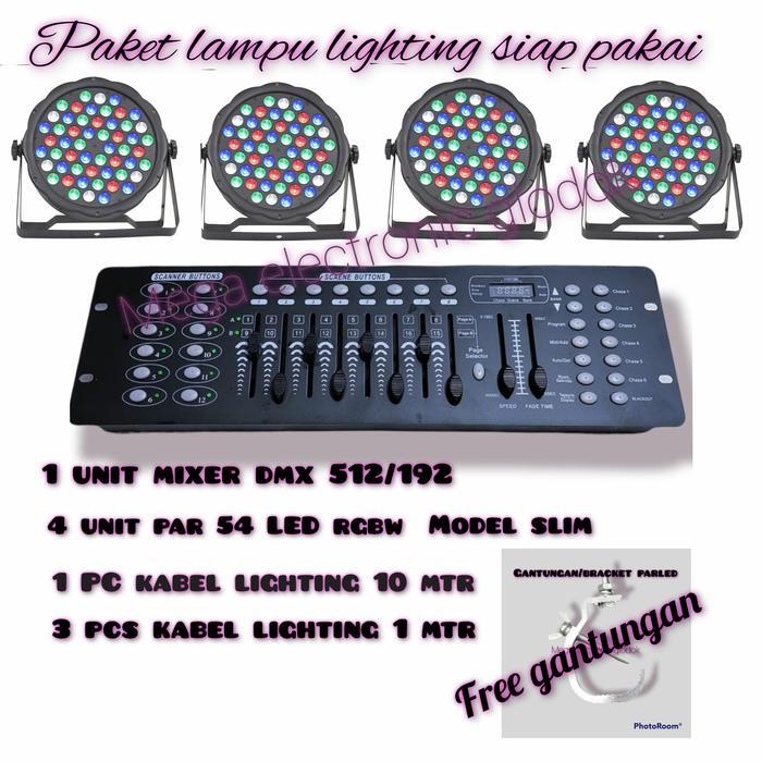 paket lighting studio panggung murah