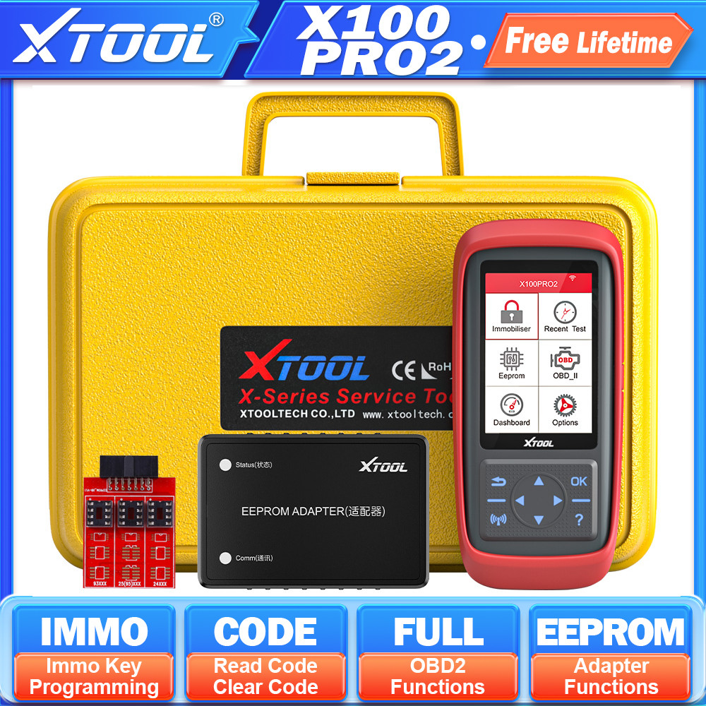 Xtool X100 Pro2 Auto Key Programmer Automotive Scanner IMMO Car OBD2 Code Reader Diagnostic Tool