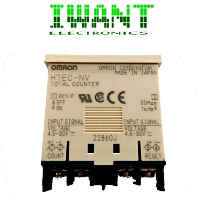 H7EC-NV OMRON Self Power Total Counter Timer