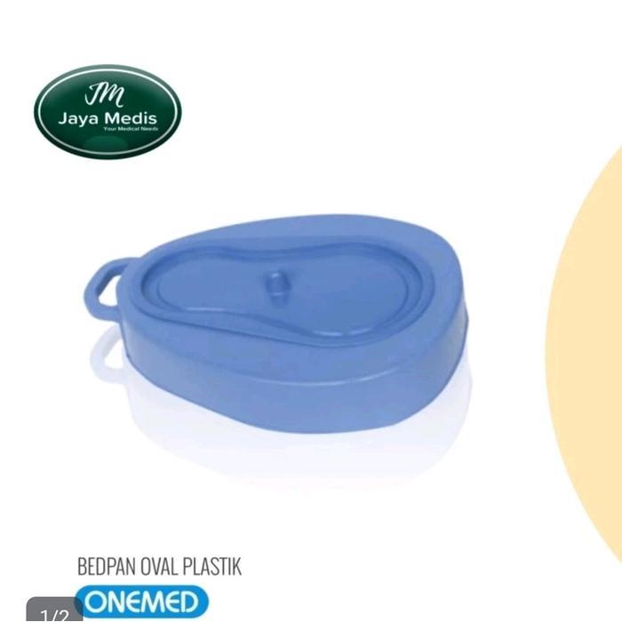 Bedpan Oval Plastik - Pispot Ban Onemed