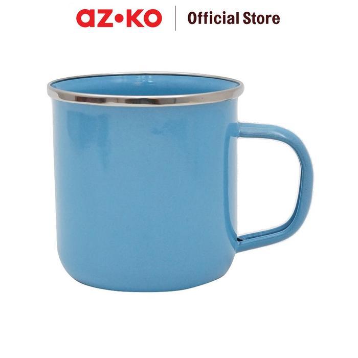 Pendopo 400 Ml Mug Enamel - Biru