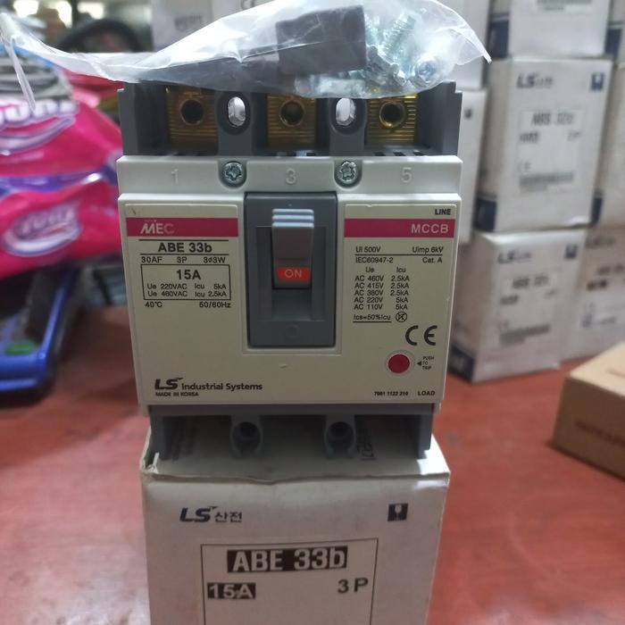 Mccb Abe 33B Ls 3P 15A,20A Original