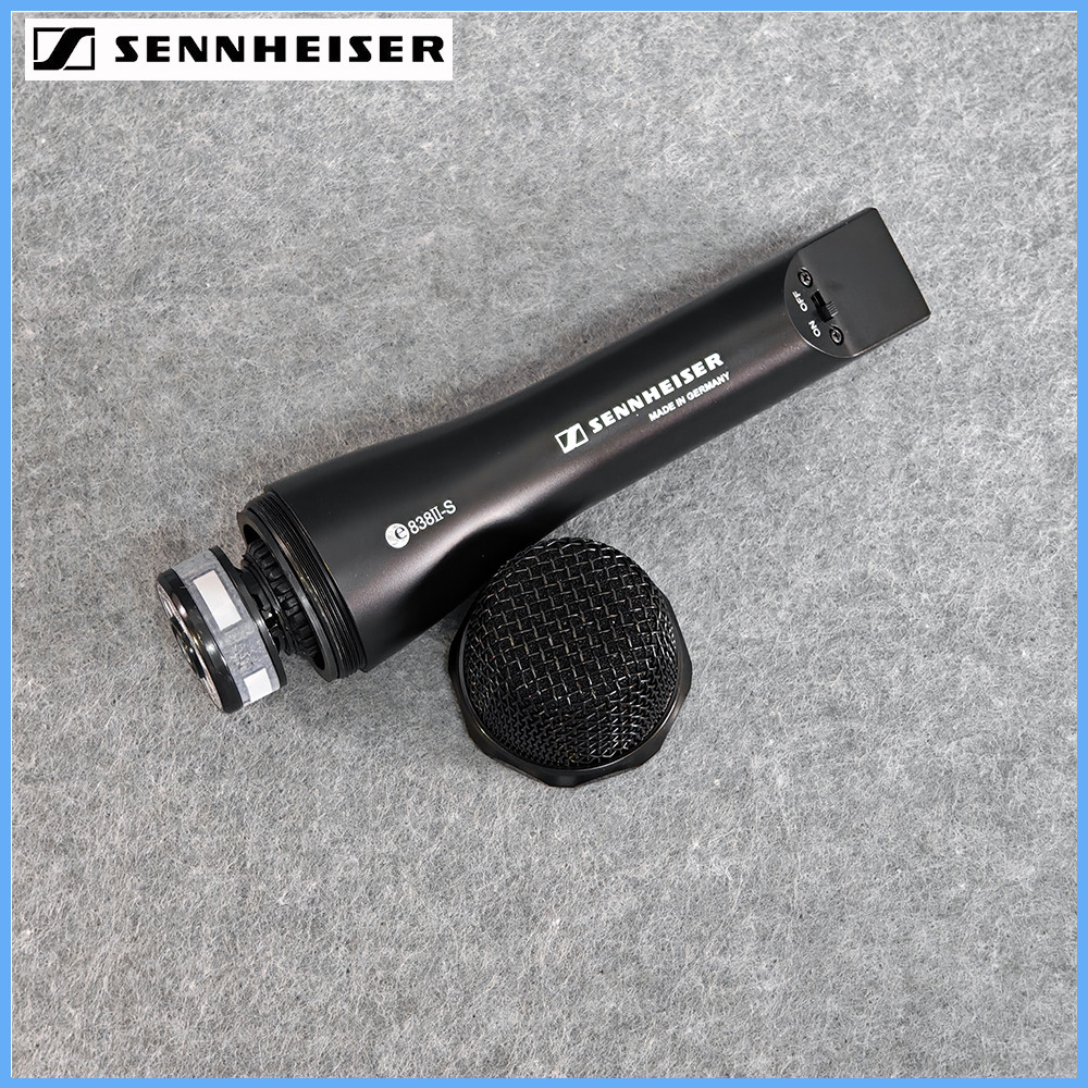 Original Sennheiser E838II-S Professional Dynamic Microphone Performance Live Broadcast Wired