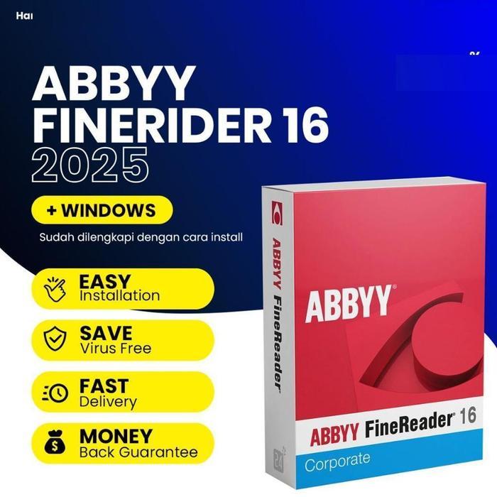 ABBYY FineReader PRO 16 2025 Latest OCR Text Scanning with PDF Conversion