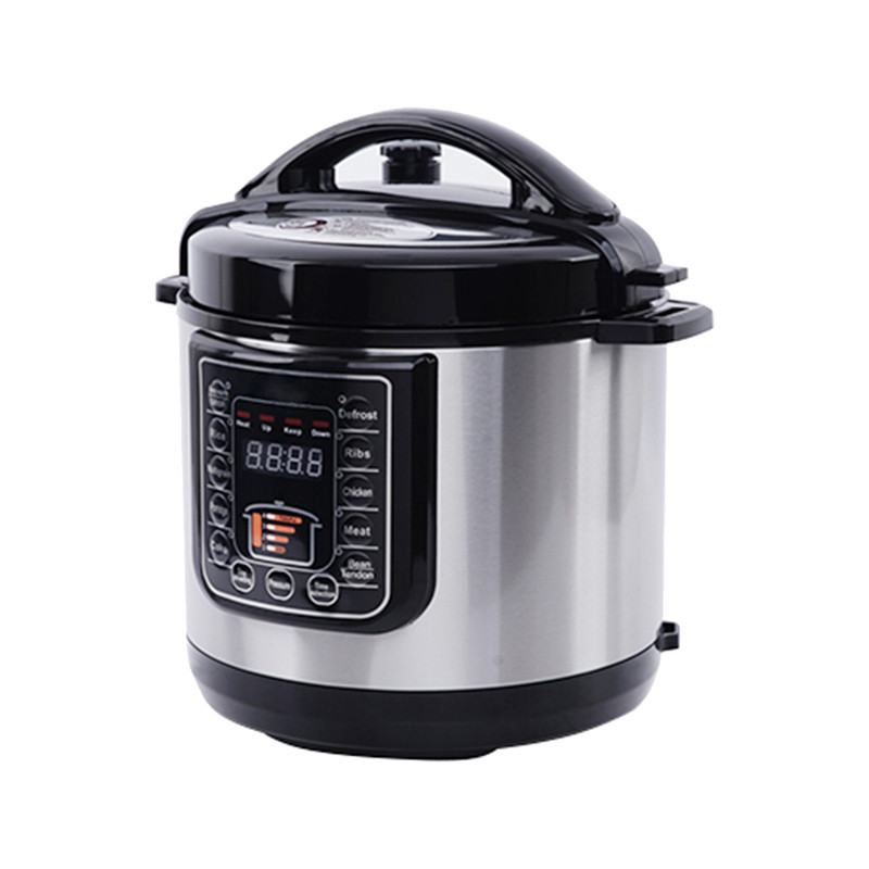 12L Multifunctional Electric Pressure Cooker Instantaneous Programmable Timing Automatic Stainless