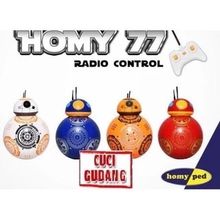 Mainan Robot Remote Control "HOMY 77" Original