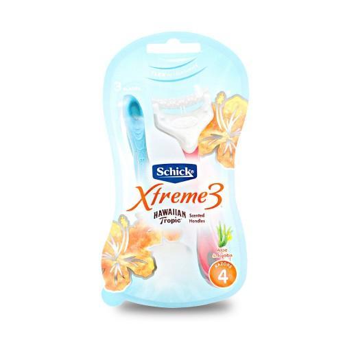 Schick Xtreme 3 Hawaiian Tropic 4'S