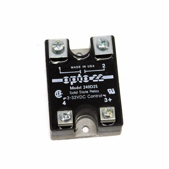 Relay Solid State Ssr Model 240D25 Opto 22