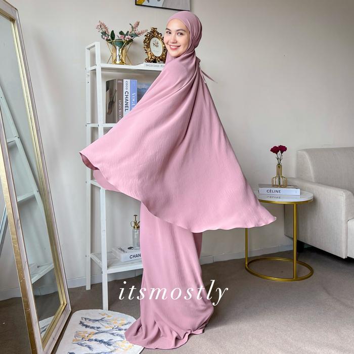 ITSMOSTLY - Jeeda Prayer Set (Mukena Crinkle Premium)