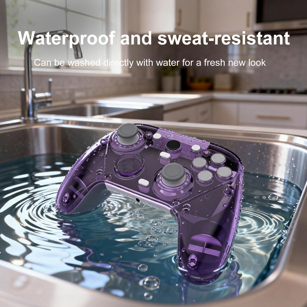 Transparent Protective Cover Shell for Gamesir G7 Pro Controller GamePad Faceplate Shell