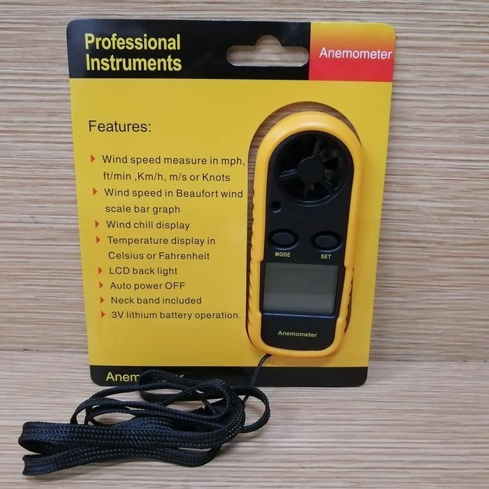 Thermometer Anemometer Ht-816