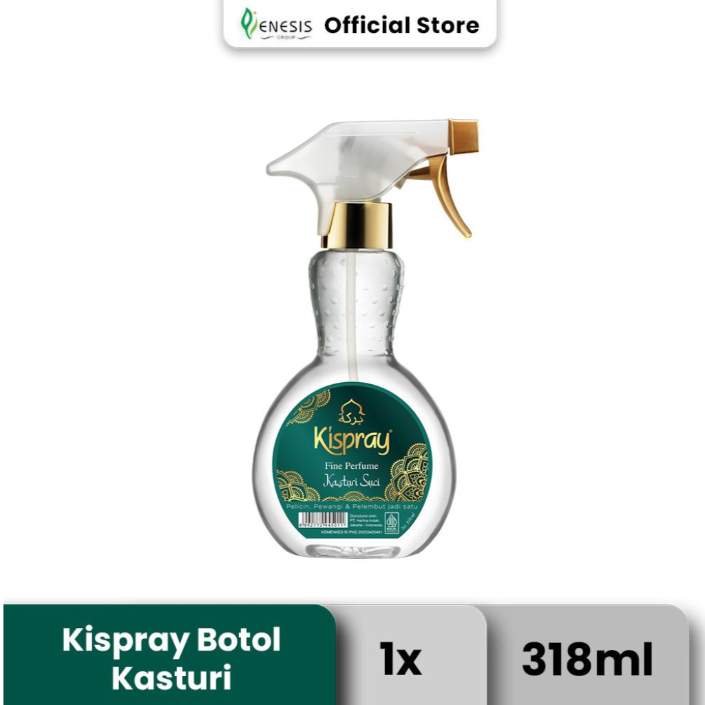 Kispray Botol Kasturi 318 ml