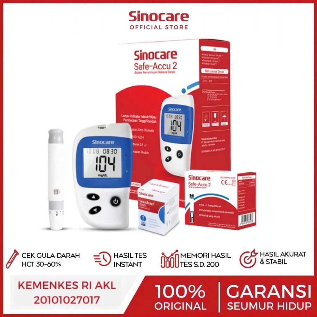 [GIFT] Pengukur Gula Darah Sinocare